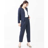 【セットアップ対応/洗える】リネンライクキーネックジャケット | a.v.v【WOMEN】 | 詳細画像32