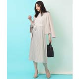 【セットアップ対応/洗える】リネンライクキーネックジャケット | a.v.v【WOMEN】 | 詳細画像6