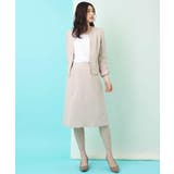 【セットアップ対応/洗える】リネンライクキーネックジャケット | a.v.v【WOMEN】 | 詳細画像8