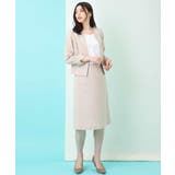 【セットアップ対応/洗える】リネンライクキーネックジャケット | a.v.v【WOMEN】 | 詳細画像9