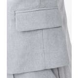 【セットアップ対応/洗える】リネンライクVネックジャケット | a.v.v【WOMEN】 | 詳細画像20