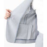 【セットアップ対応/洗える】リネンライクVネックジャケット | a.v.v【WOMEN】 | 詳細画像23