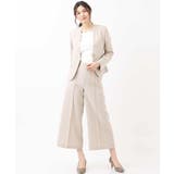 【セットアップ対応/洗える】リネンライクVネックジャケット | a.v.v【WOMEN】 | 詳細画像33