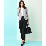 【セットアップ対応/洗える】リネンライクVネックジャケット | a.v.v【WOMEN】 | 詳細画像4