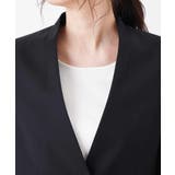 【セットアップ対応】importVネックジャケット | a.v.v【WOMEN】 | 詳細画像10