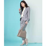 【セットアップ対応】importVネックジャケット | a.v.v【WOMEN】 | 詳細画像5