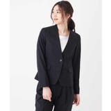 【セットアップ対応】importVネックジャケット | a.v.v【WOMEN】 | 詳細画像7