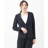 【セットアップ対応】Vネックジャケット | a.v.v【WOMEN】 | 詳細画像17