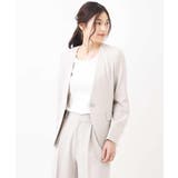 【セットアップ対応】Vネックジャケット | a.v.v【WOMEN】 | 詳細画像30