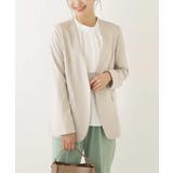 【セットアップ対応 MARSHMALLOW PONTI】ストレッチノーカラージャ… | a.v.v【WOMEN】 | 詳細画像1 