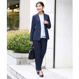 【洗える/ストレッチ/UVカット】麻調ストレッチノーカラージャケット | a.v.v【WOMEN】 | 詳細画像7