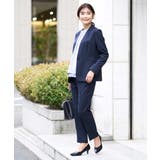 【洗える/ストレッチ/UVカット】麻調ストレッチノーカラージャケット | a.v.v【WOMEN】 | 詳細画像8