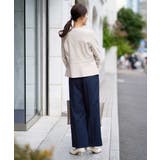 【洗える/ストレッチ/UVカット】麻調ストレッチキーネックジャケット | a.v.v【WOMEN】 | 詳細画像13