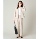 【洗える/ストレッチ/UVカット】麻調ストレッチキーネックジャケット | a.v.v【WOMEN】 | 詳細画像22