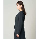 【洗える/ストレッチ/UVカット】麻調ストレッチキーネックジャケット | a.v.v【WOMEN】 | 詳細画像40