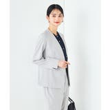 サマーストレッチノーカラージャケット | a.v.v【WOMEN】 | 詳細画像7