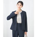 サマーストレッチキーネックジャケット | a.v.v【WOMEN】 | 詳細画像8