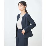 サマーストレッチキーネックジャケット | a.v.v【WOMEN】 | 詳細画像9