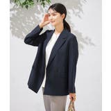 サマーストレッチダブルブレストジャケット | a.v.v【WOMEN】 | 詳細画像13