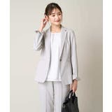 【洗える UVカット 接触冷感】オックスストレッチテーラードジャケット【Refl… | a.v.v【WOMEN】 | 詳細画像16 