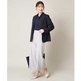 【洗える UVカット 接触冷感】オックスストレッチテーラードジャケット【Refl… | a.v.v【WOMEN】 | 詳細画像4 