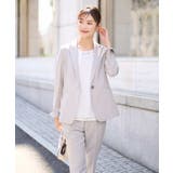 【洗える UVカット 接触冷感】オックスストレッチテーラードジャケット【Refl… | a.v.v【WOMEN】 | 詳細画像7 