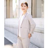 【洗える UVカット 接触冷感】オックスストレッチテーラードジャケット【Refl… | a.v.v【WOMEN】 | 詳細画像9 