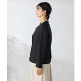 【洗える/イージーケア/吸水速乾/ストレッチ】梳毛調Vネックジャケット | a.v.v【WOMEN】 | 詳細画像25 