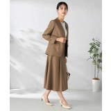 【洗える/イージーケア/吸水速乾/ストレッチ】梳毛調Vネックジャケット | a.v.v【WOMEN】 | 詳細画像7 