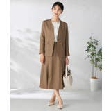 【洗える/イージーケア/吸水速乾/ストレッチ】梳毛調Vネックジャケット | a.v.v【WOMEN】 | 詳細画像8 