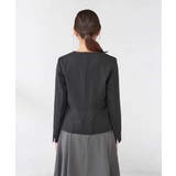 【洗える/イージーケア/吸水速乾/ストレッチ】梳毛調キーネックジャケット | a.v.v【WOMEN】 | 詳細画像41 