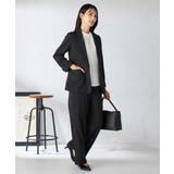 【洗える/イージーケア/吸水速乾/ストレッチ】梳毛調テーラードジャケット | a.v.v【WOMEN】 | 詳細画像12 