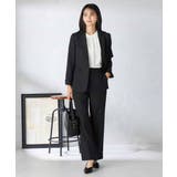 【洗える/イージーケア/吸水速乾/ストレッチ】梳毛調テーラードジャケット | a.v.v【WOMEN】 | 詳細画像15 