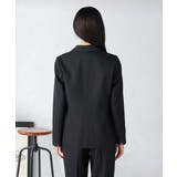 【洗える/イージーケア/吸水速乾/ストレッチ】梳毛調テーラードジャケット | a.v.v【WOMEN】 | 詳細画像19 