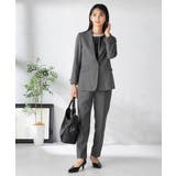 【洗える/イージーケア/吸水速乾/ストレッチ】梳毛調テーラードジャケット | a.v.v【WOMEN】 | 詳細画像6 