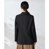 【洗える/イージーケア/吸水速乾/ストレッチ】梳毛調ダブルブレストジャケット | a.v.v【WOMEN】 | 詳細画像22 