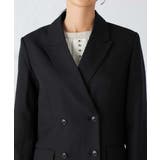 【洗える/イージーケア/吸水速乾/ストレッチ】梳毛調ダブルブレストジャケット | a.v.v【WOMEN】 | 詳細画像23 