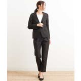 【セットアップ対応./防臭テープ付】キャリーマンVネックジャケット | a.v.v【WOMEN】 | 詳細画像2