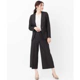 【セットアップ対応./防臭テープ付】キャリーマンVネックジャケット | a.v.v【WOMEN】 | 詳細画像3