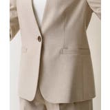 イタリアンファブリックカラーレスジャケット 無地 | a.v.v【WOMEN】 | 詳細画像9