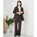 【洗える/イージーケア/ストレッチ】パウダーツイルVネックジャケット | a.v.v【WOMEN】 | 詳細画像24