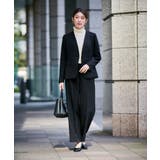 【洗える/イージーケア/ストレッチ】パウダーツイルVネックジャケット | a.v.v【WOMEN】 | 詳細画像29