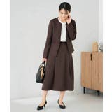 【洗える/イージーケア/ストレッチ】パウダーツイルキーネックジャケット | a.v.v【WOMEN】 | 詳細画像13 