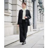 【洗える/イージーケア/ストレッチ】パウダーツイルキーネックジャケット | a.v.v【WOMEN】 | 詳細画像22 