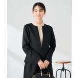 【洗える/イージーケア/ストレッチ】パウダーツイルキーネックジャケット | a.v.v【WOMEN】 | 詳細画像25 