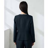 【洗える/イージーケア/ストレッチ】パウダーツイルキーネックジャケット | a.v.v【WOMEN】 | 詳細画像38 