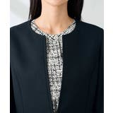 【洗える/イージーケア/ストレッチ】パウダーツイルキーネックジャケット | a.v.v【WOMEN】 | 詳細画像39 