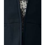 【洗える/イージーケア/ストレッチ】パウダーツイルキーネックジャケット | a.v.v【WOMEN】 | 詳細画像44 