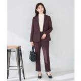 【洗える/イージーケア/ストレッチ】パウダーツイルテーラードジャケット | a.v.v【WOMEN】 | 詳細画像11