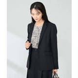 【洗える/イージーケア/ストレッチ】パウダーツイルテーラードジャケット | a.v.v【WOMEN】 | 詳細画像18